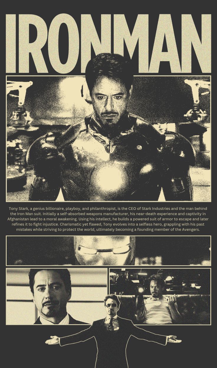 Iron man alternate graphic design poster iron man robert downy jr marvel
